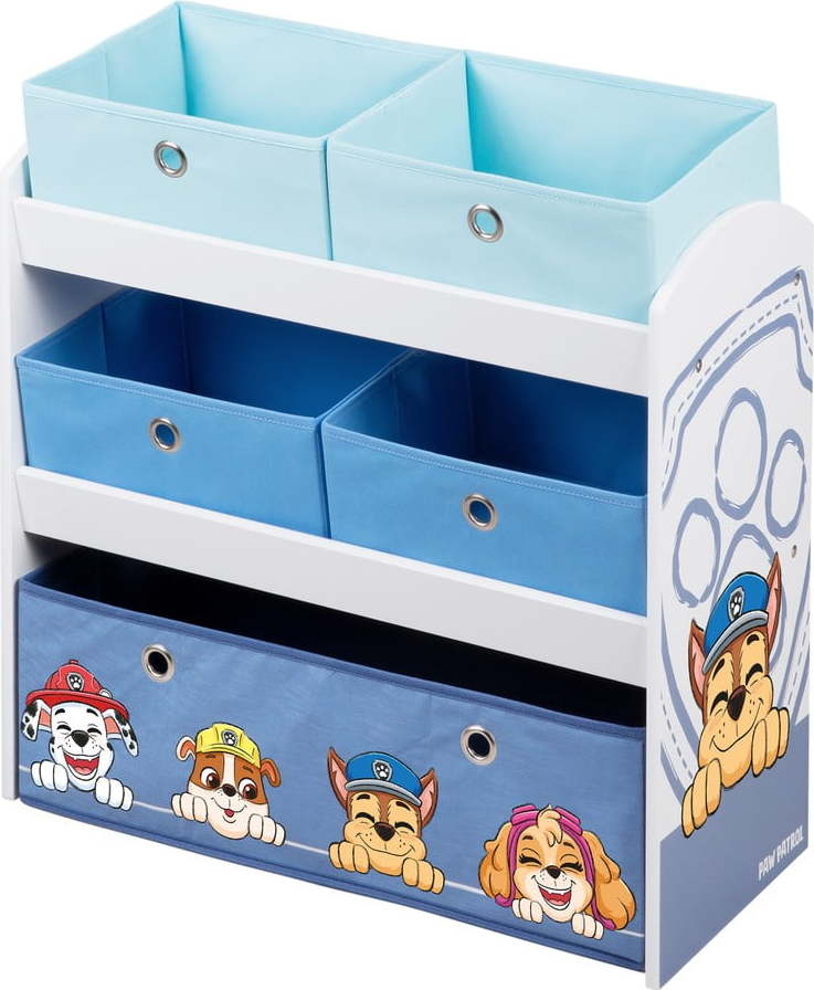 Dětský organizér na hračky 63.5x29.5x67 cm Paw Patrol – Roba Roba