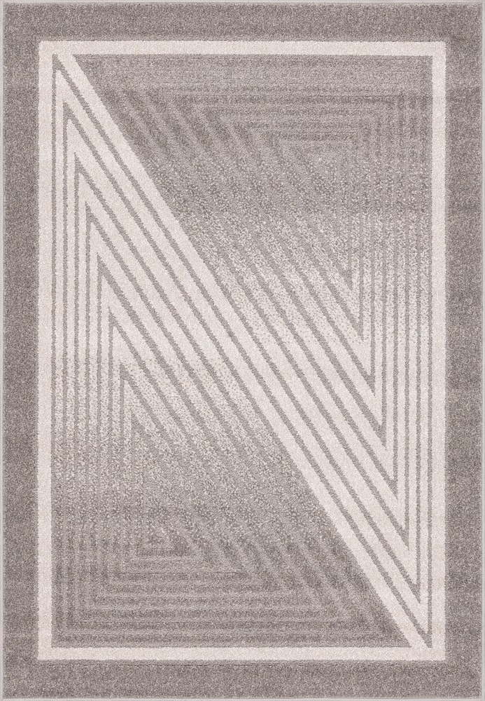 Šedo-krémový koberec 80x160 cm Lori – FD FD